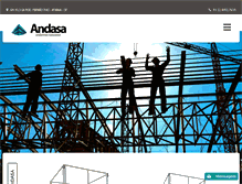 Tablet Screenshot of andasa.com.br